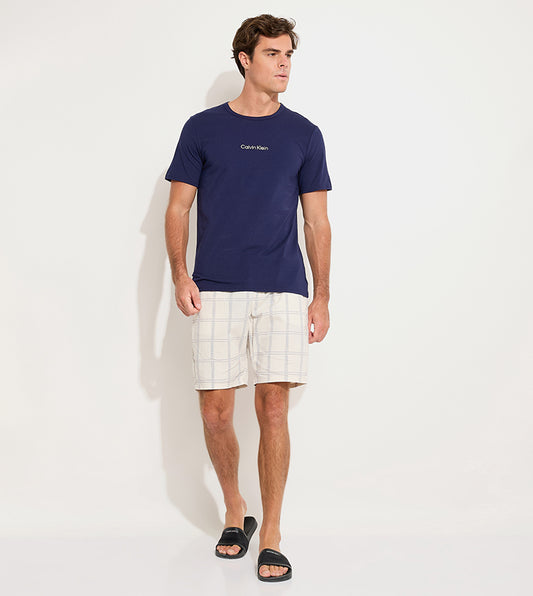 Calvin Klein COTTON STRETCH Mens Short Pyjama Set