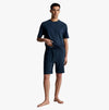 Calvin Klein COTTON STRETCH Pyjama Shorts & T-Shirt Set Blueberry