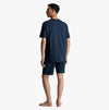 Calvin Klein COTTON STRETCH Pyjama Shorts & T-Shirt Set Blueberry