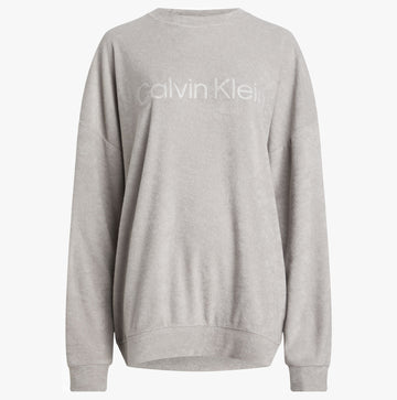 Calvin Klein SWEATSHIRT Mens Casual Top Grey