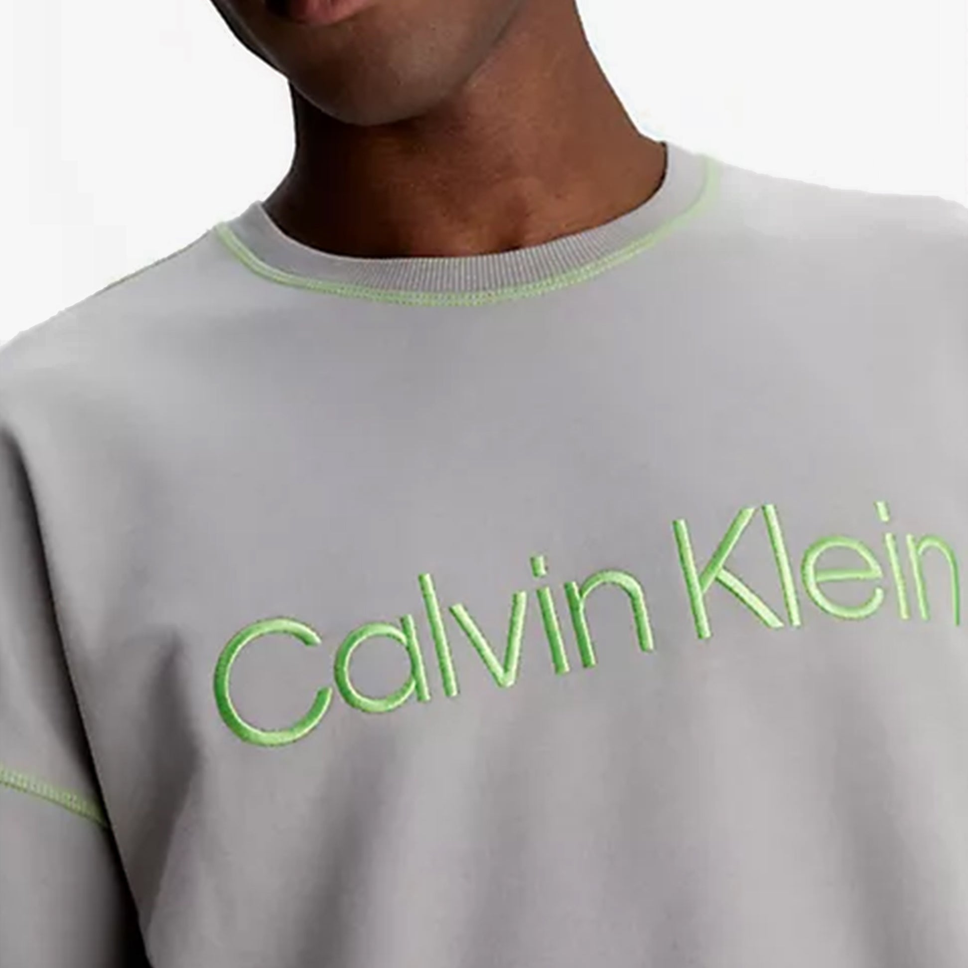 Calvin Klein FUTURE SHIFT Mens Sweatshirt Satelite