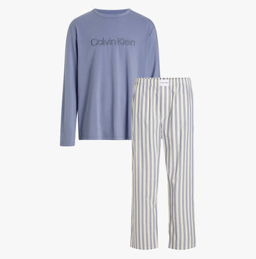 Calvin Klein PURE COTTON Mens Pyjama Set Multicoloured
