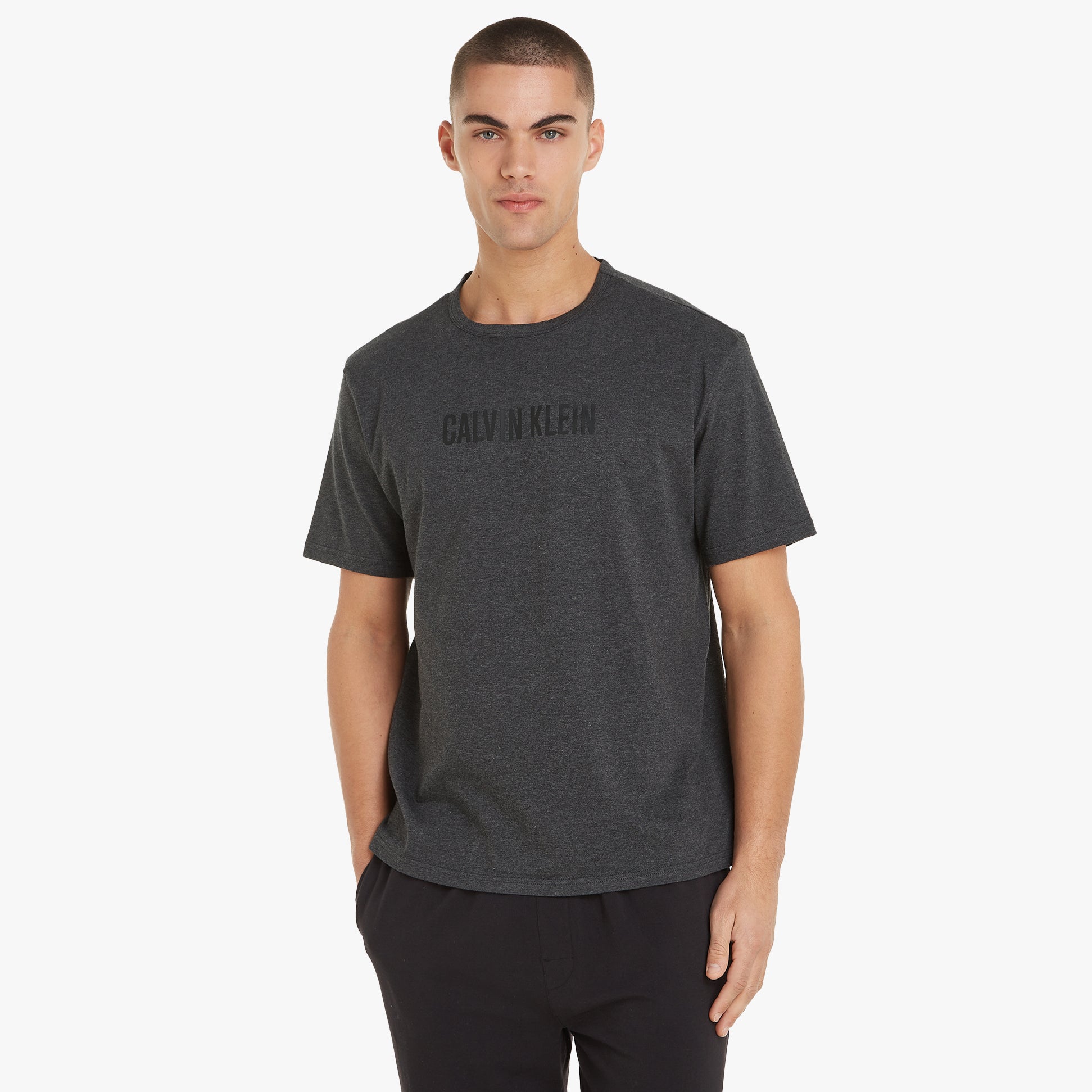 Calvin Klein INTENSE POWER Mens Crew Neck Grey