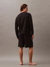 Calvin Klein MODERN TERRY Mens Sweatshirt Black