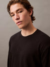 Calvin Klein MODERN TERRY Mens Sweatshirt Black