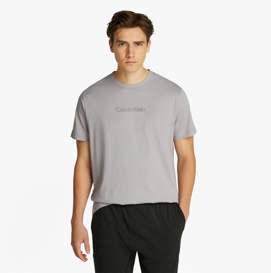 Calvin Klein Calvin Klein 100% COTTON Mens Lounge T-Shirt Ash