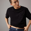 Calvin Klein CK ESTABLISHED FASHION Mens Short Set Black Beauty Top / Ink Bottom