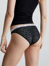 Calvin Klein LACE BIKINI Womens Bried Black