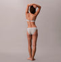 Calvin Klein BIKINI 3 PACK Womens Bikini Multicoloured back view on model showing grey color and style details.