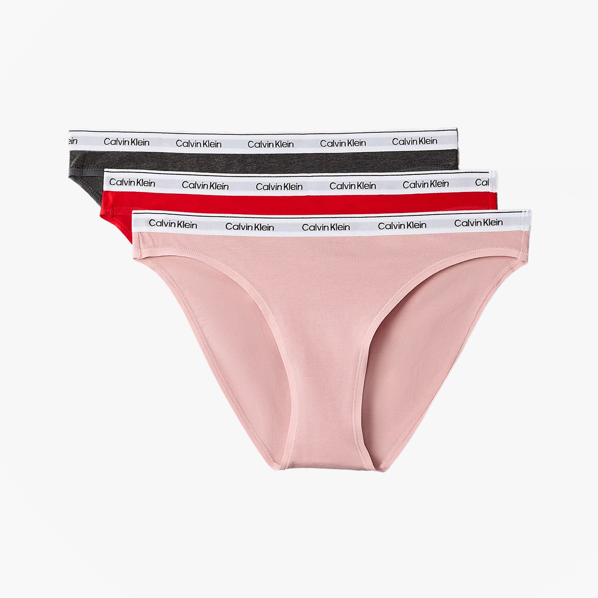 Calvin Klein Calvin Klein 000QD5207E BIKINI 3 PACK Womens Briefs Multicoloured