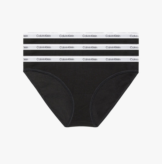 Calvin Klein MODERN LOGO 3 Pack Bikini Womens Multicoloured