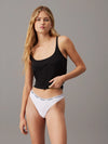 Calvin Klein MODERN LOGO Womens 3 Pack Thongs Multicoloured