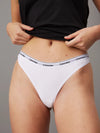 Calvin Klein MODERN LOGO Womens 3 Pack Thongs Multicoloured