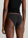 Calvin Klein IDEAL COTTON 3 Pack Womens Bikini Briefs Black