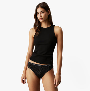 Calvin Klein BRAZILIAN LACE 3 Pack Womens Briefs Black