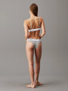 Calvin Klein MODERN COTTON Unlined Womens Triangle Bra Grey Heather