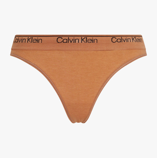 Calvin Klein Womens Thong Sandalwood
