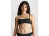 Calvin Klein 1996 COTTON 2 Pack Unlined Bralette Womens Black/Grey Heather