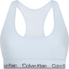 Calvin Klein MODERN SEAMLESS Womens Racerback Bralette Skyway Blue
