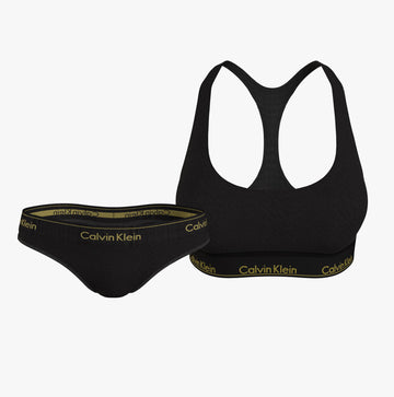 Calvin Klein UB1 Womens Underwear Gift Set Black