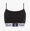 Calvin Klein LINED Bralette Womens Black
