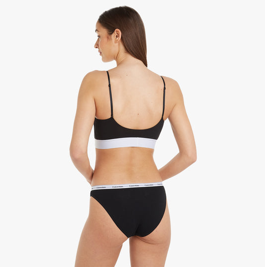 Calvin Klein LINED Bralette Womens Black
