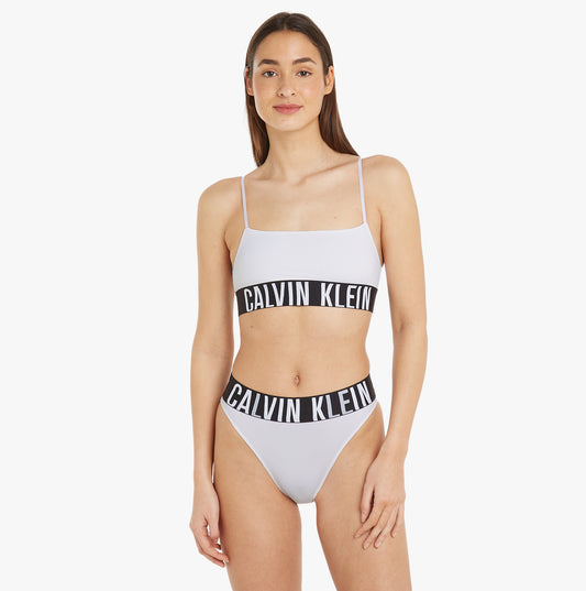 Calvin Klein INTENSE POWER Unlined Bralette Womens White