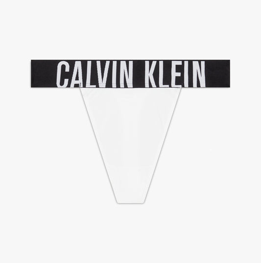 Calvin Klein HIGH LEG Thong Womens White