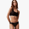 Calvin Klein LACE Unlined Bralette Womens Black