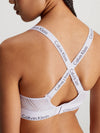 Calvin Klein MODERN LACE Lined Bralette Womens Lavender Blue