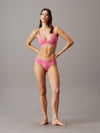 Calvin Klein MODERN COTTON VDAY Womens Triangle Bra Pink