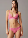 Calvin Klein MODERN COTTON VDAY Womens Triangle Bra Pink