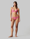 Calvin Klein MODERN COTTON VDAY Womens Bikini Briefs Pink