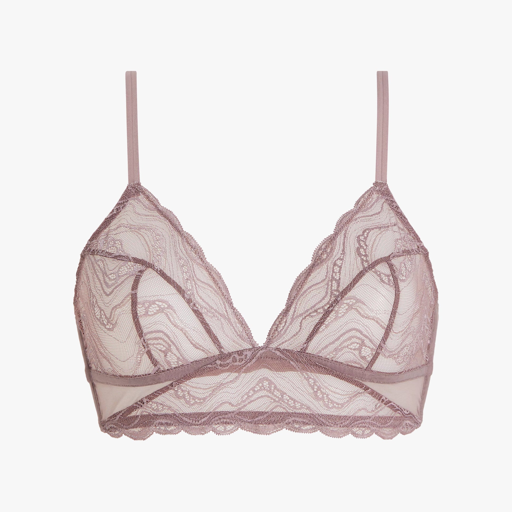 Calvin Klein CK INSTINCT Womens Unlined Triangle Vintage Pink