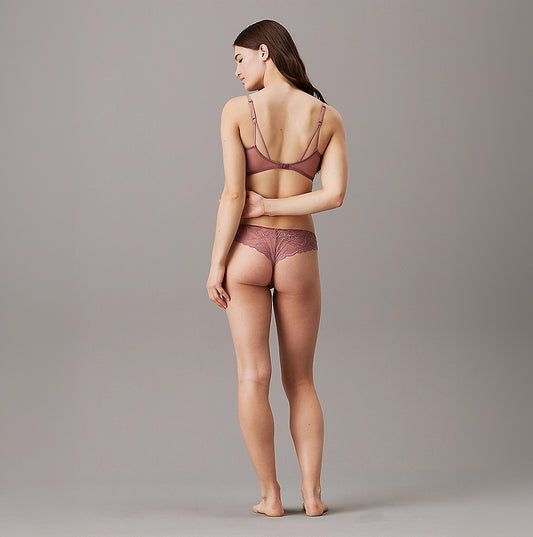 Calvin Klein CK INSTINCT Womens Unlined Triangle Vintage Pink
