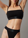 Calvin Klein CK ESTABLISHED Womens Unlined Bralette Black