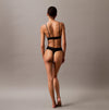 Calvin Klein CK ESTABLISHED Womens Thong Black