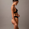 Calvin Klein CK ESTABLISHED Womens Thong Black