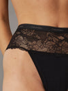 Calvin Klein MODERN LACE Womens Bra & Thong Gift Set Black