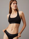 Calvin Klein MODERN COTTON HOLIDAY Womens Bra & Thong Gift Set Black