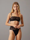Calvin Klein MODERN LACE Womens Unlined Bralette Black