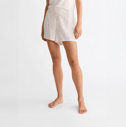 Calvin Klein WOVEN VISCOSE Sleep Shorts Womens Black