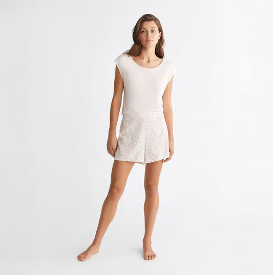 Calvin Klein WOVEN VISCOSE Sleep Shorts Womens Black