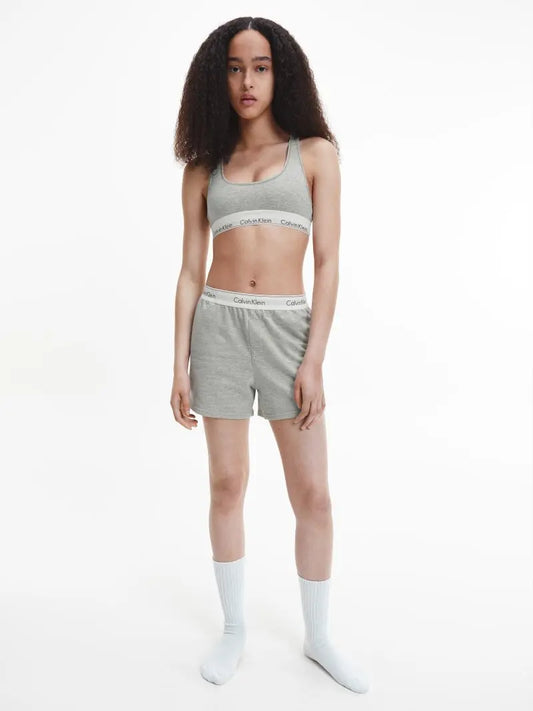 Calvin Klein MODERN COTTON Pyjama Shorts Womens Grey Heather