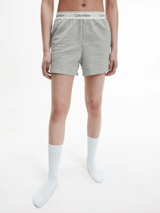 Calvin Klein MODERN COTTON Pyjama Shorts Womens Grey Heather