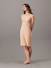 Calvin Klein SCULPT LACE LOUNGE Full Slip Nightdress Womens Subtle Bloom