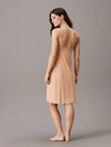 Calvin Klein SCULPT LACE LOUNGE Full Slip Nightdress Womens Subtle Bloom