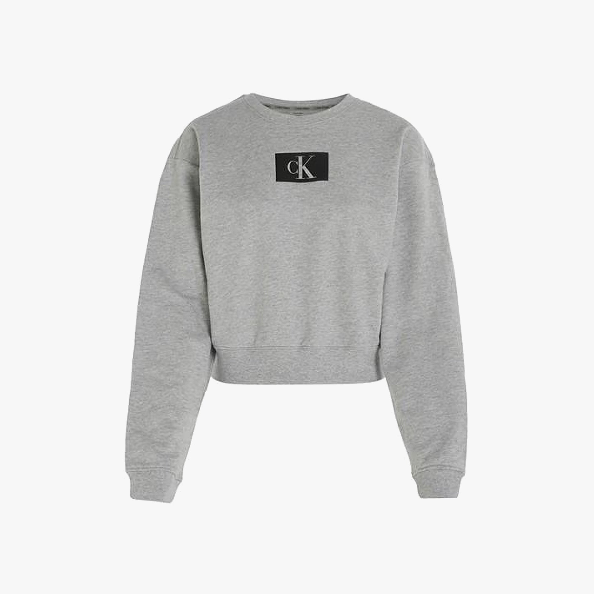 Calvin Klein 1996 LOUNGE Sweatshirt Womens Grey Heather
