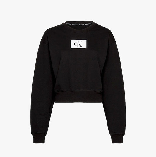 Calvin Klein 1996 LOUNGE Sweatshirt Womens Black