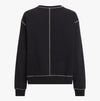 Calvin Klein FUTURE SHIFT Womens Sweatshirt Black Sunny Lime